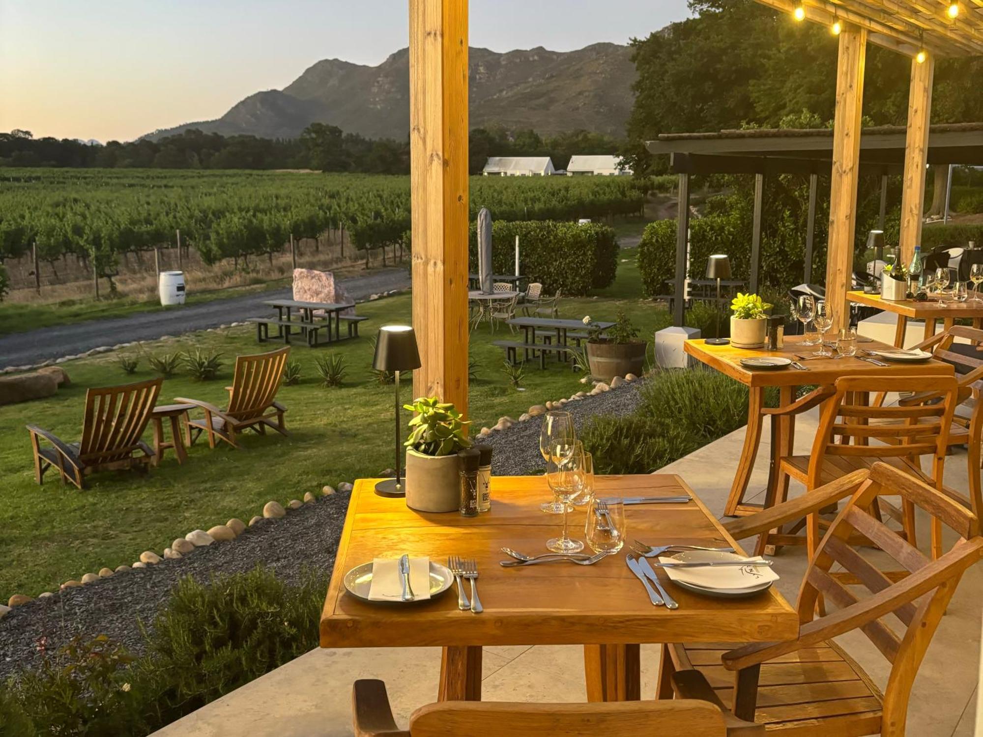 Lynx Wine Estate Hotel Franschhoek Exterior photo